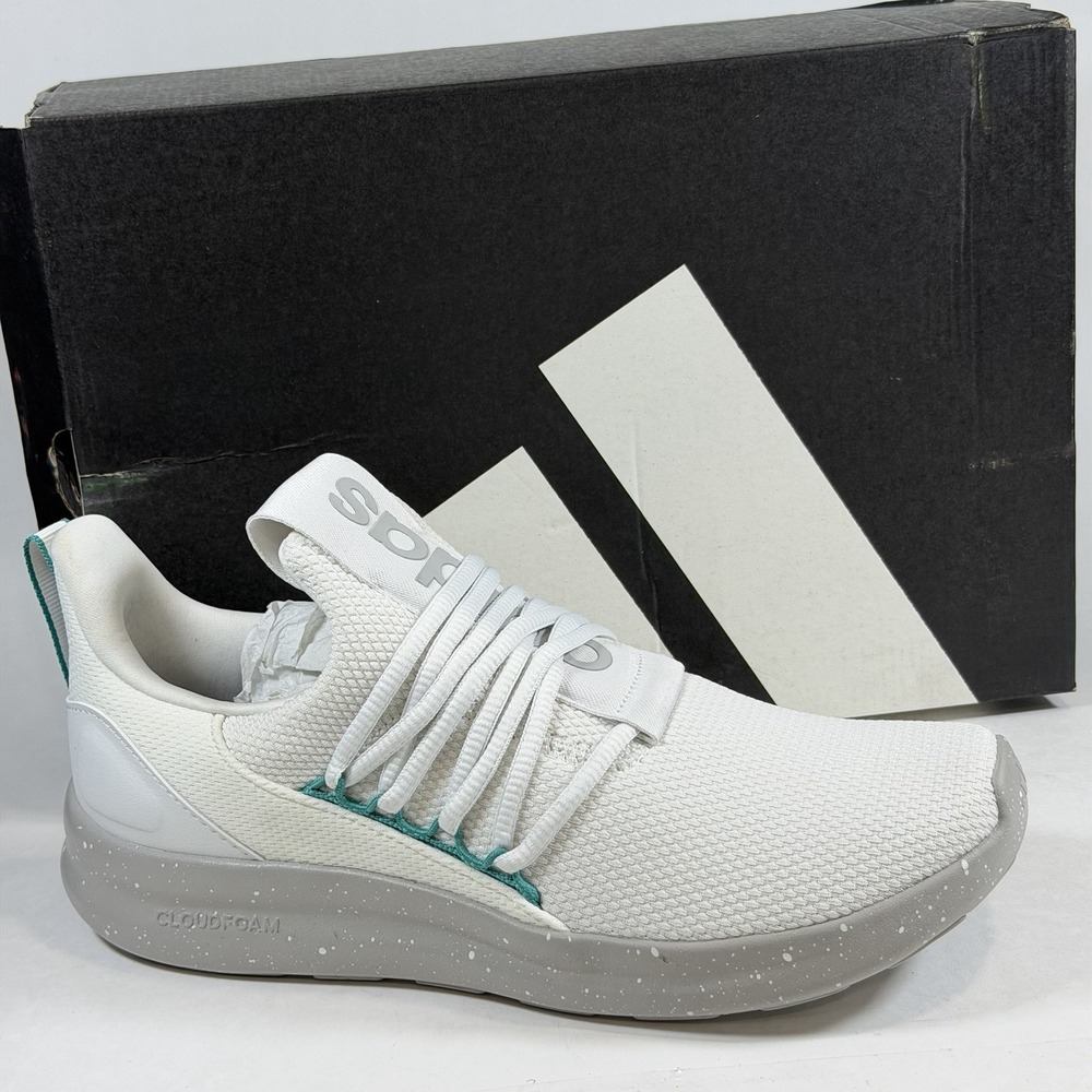 Adidas Size-8 Mens Lite Racer Adapt 7.0 Cloudfoam Running Sneakers JS0025